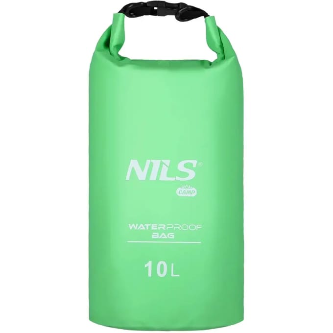 Nils Camp NC1703 Serie - Waterdichte Zak - Groene Kleur - 10L Capaciteit
