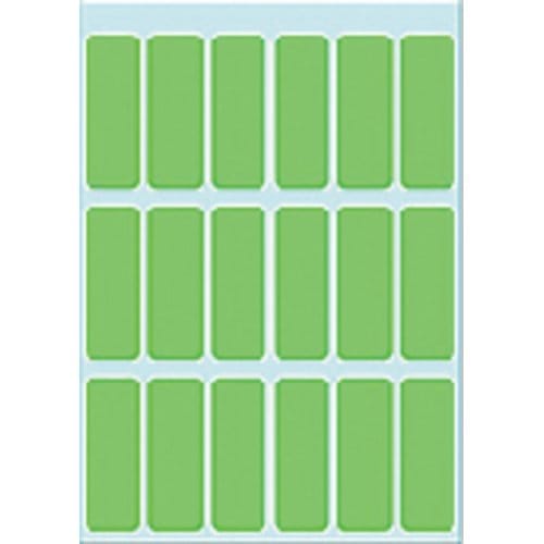 Huismerk Herma 3655 Universele Etiket 12x34mm Groen - Pakje met 5 velletjes stickers