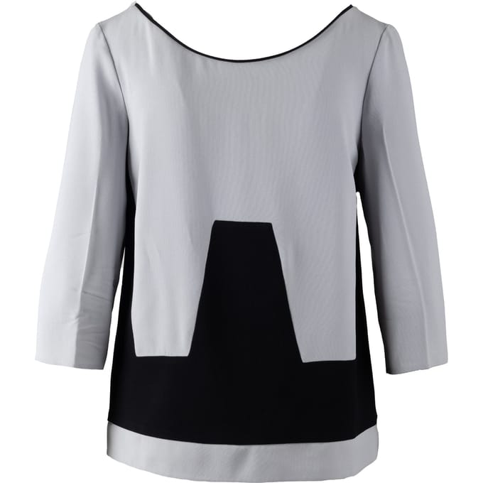 Prada Color Block Top - jaren '10