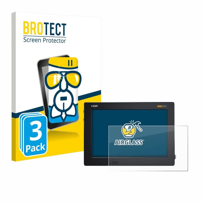 Screenprotector 3 Stuks voor Blackmagic Video Assist 5" 12G HDR Beschermglas transparant
