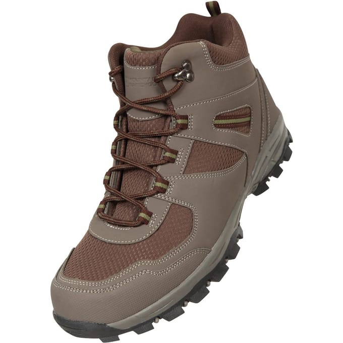 Mountain Warehouse Heren Mcleod Breed Wandelschoenen (Bruin)