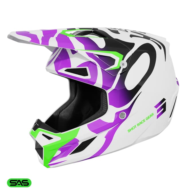 Shot Speed Ghost Motorcross helm voor jongeren -