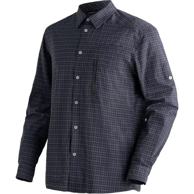 Maier Sports Mats L/s Overhemd Met Lange Mouwen Grijs 48 / Regular Man