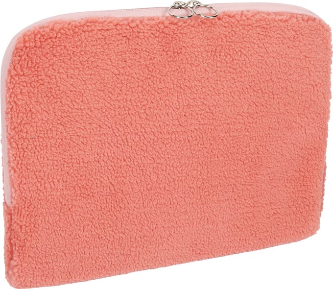 Laptophoes Teddy | 13 inch | Roze | Sleeve | TwistedPeach