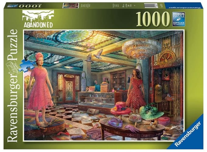 Ravensburger Abandoned Serie - Legpuzzel - 1000 Stuks - De verlaten winkel - 70x50cm