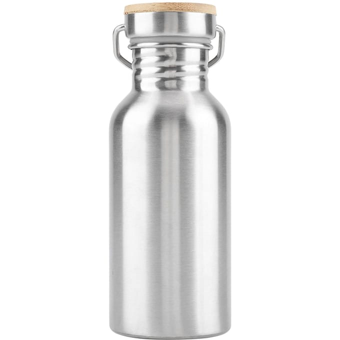 Roestvrij Staal Outdoor Draagbare Waterbeker Drinkfles Reismok 500mL white