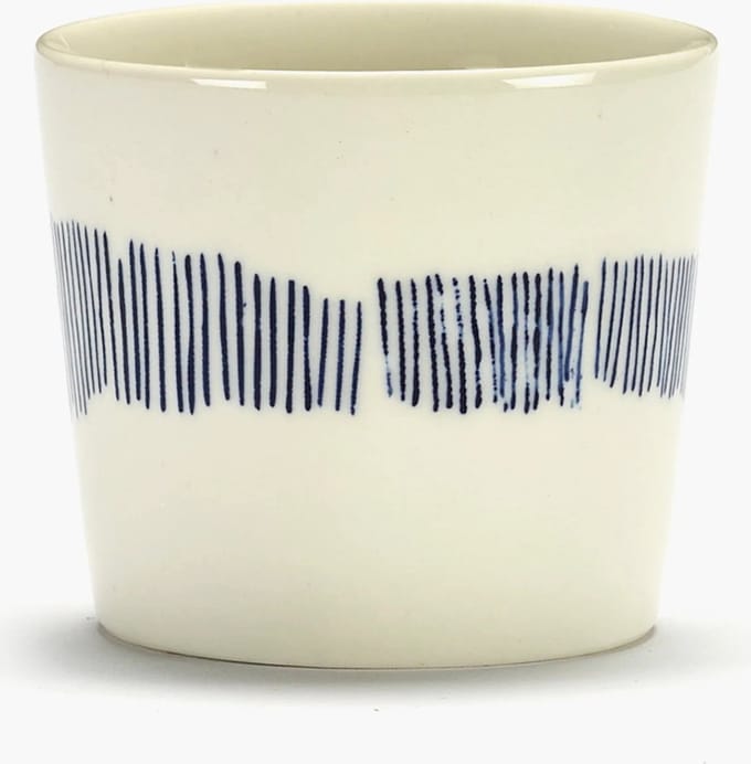 Serax - Ottolenghi Feast - Espressokop - Wit/Blauw - 7 Ø - 4 stuks