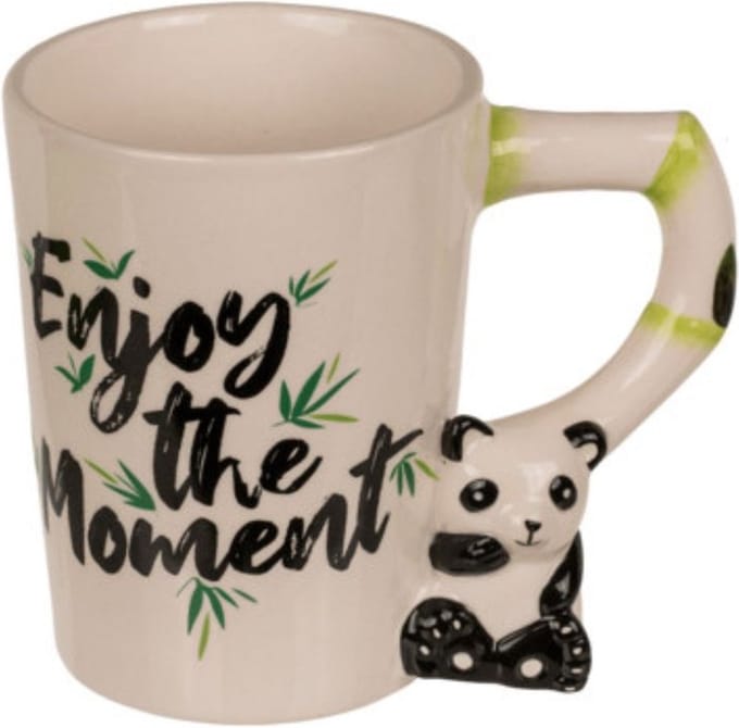 Out of the Blue Stoneware Mug - Panda