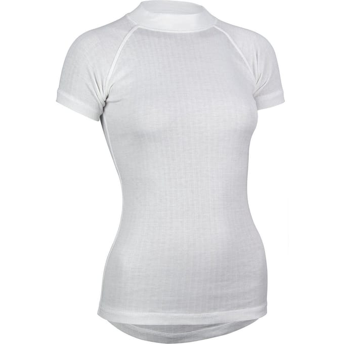 Avento  - Maat 40 - Thermoshirt Korte Mouw - Vrouwen - Wit
