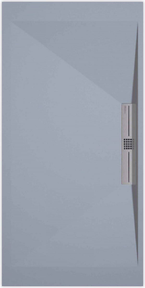 Sanifun douchebak Stone Side Gray Smooth 1000 x 800 S