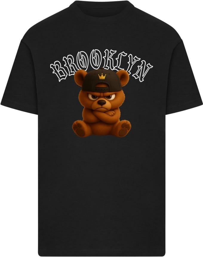 Mister Tee - Brooklyn Born Legend Heren Tshirt - L - Zwart
