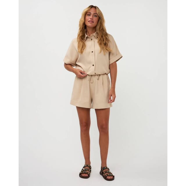 Amaya Amsterdam Sam Top Blouses Dames - Beige - Maat XL