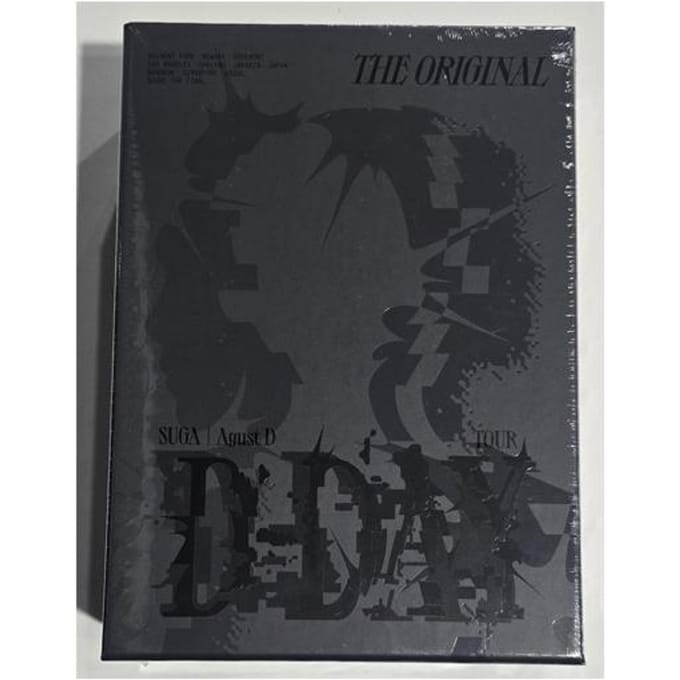 BTS Agust D TOUR 'D-DAY' De originele Digicode black