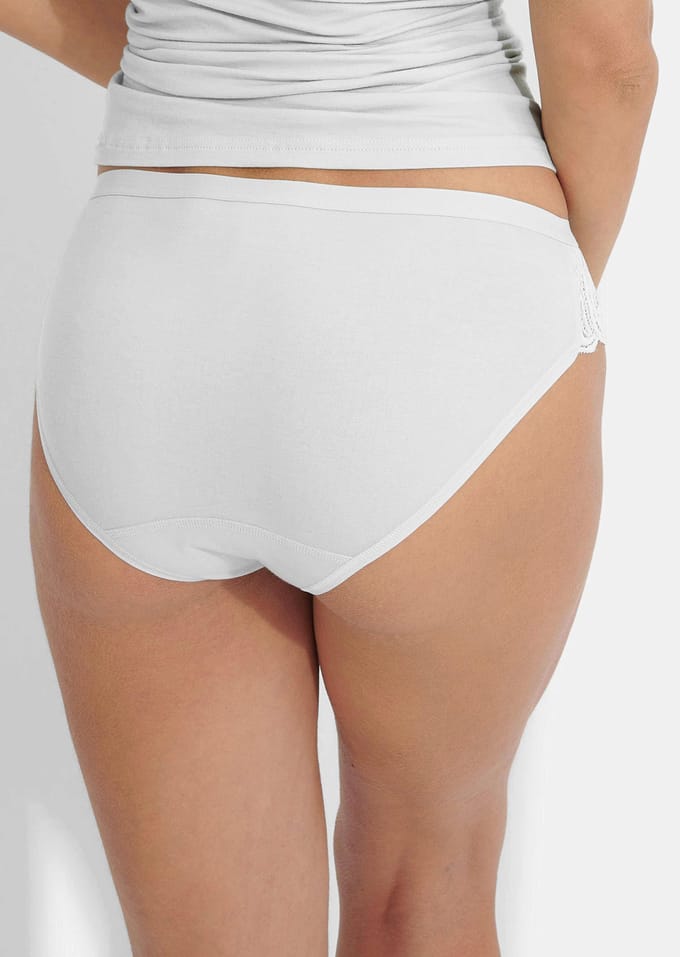 Heupslip met zachte band - wit - Gr. 42 van Goldner Fashion
