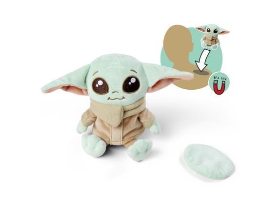 Simba Star Wars The Mandalorian Knuffel Figure Grogu Shoulder Rider 12 cm Knuffeles
