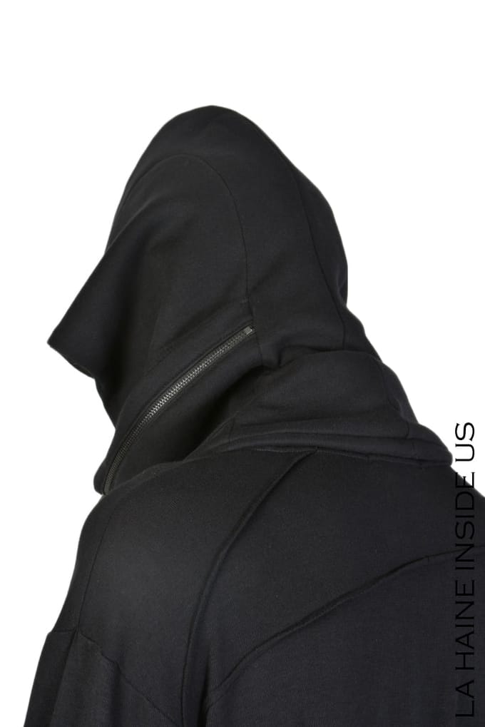 La Haine Inside Us sjaal Cap Hoodie Vrouw zwart