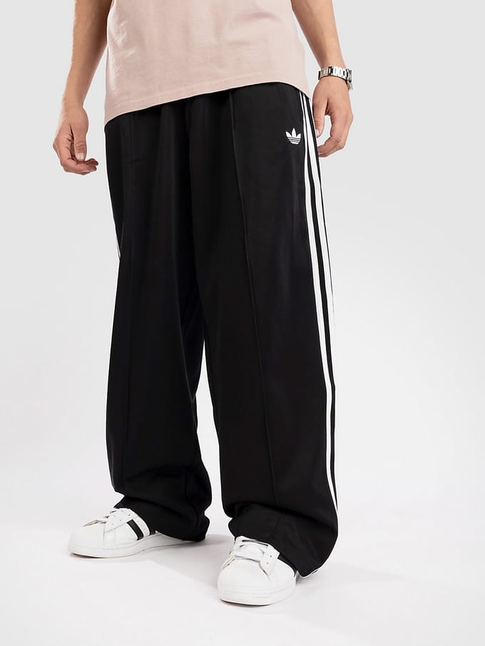 Loose fit sweatshirt van katoenmix met gestikt logo