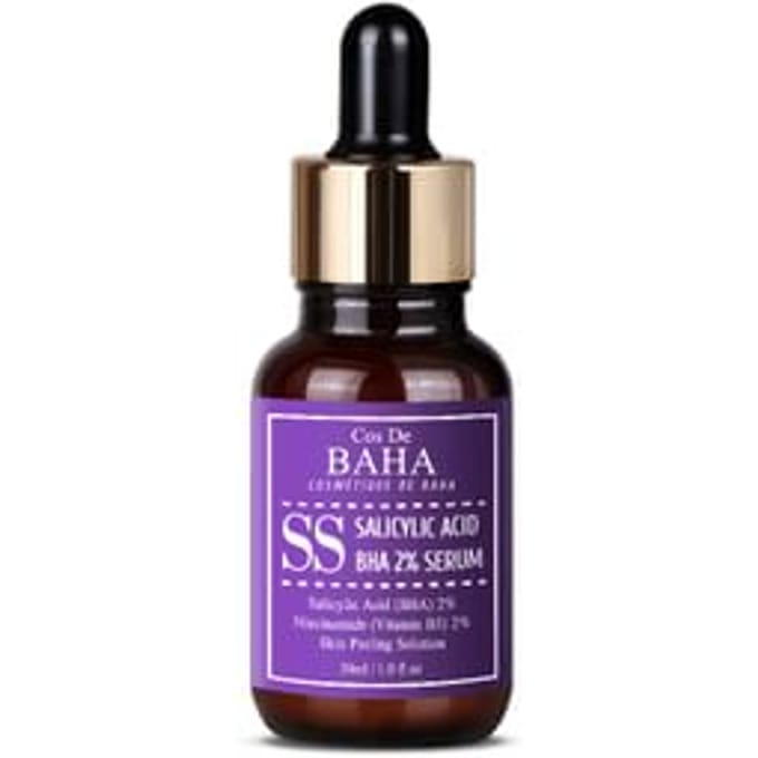 Cos De BAHA, SS, Salicylic Acid BHA 2% Serum, 1 fl oz (30 ml)