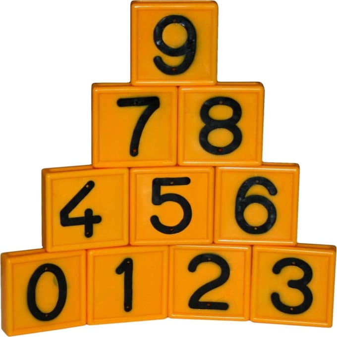 Excellent Koeriem-kokernummer 5 – Koeien – Riem – Nummers – No.5 – Geel