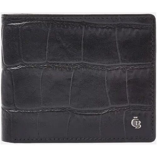 Castelijn en Beerens billfold portemonnee croco black