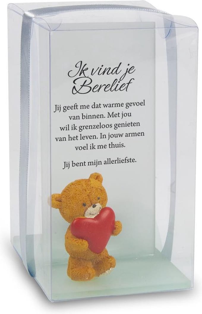 Gelukskaarsje "Ik vind je berelief"