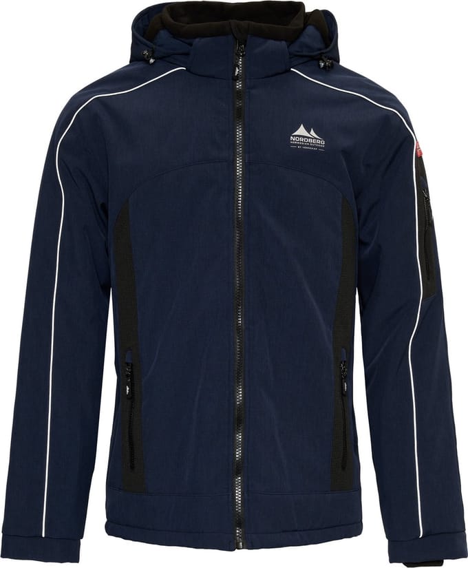 Nordberg Ole Winterjas - Heren - Softshell - Donkerblauw - Maat 3XL