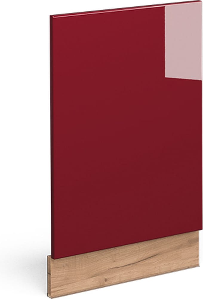 Vicco Fame-Line Frontpaneel – 45 cm, WB Eik Bordeauxrode hoogglans