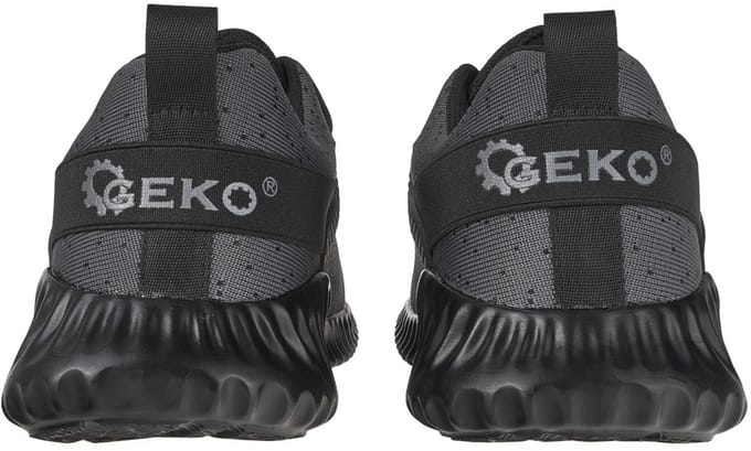 GEKO Moderne veiligheidsschoenen - grijs - S1 SRC - maat 45