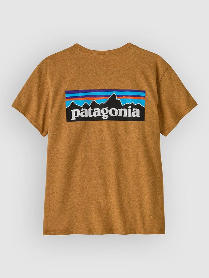 Patagonia P-6 Logo Responsibili T-Shirt oranje