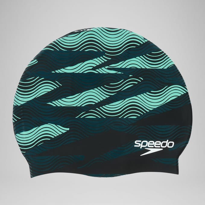Speedo Printed Zwembadmuts Blauw