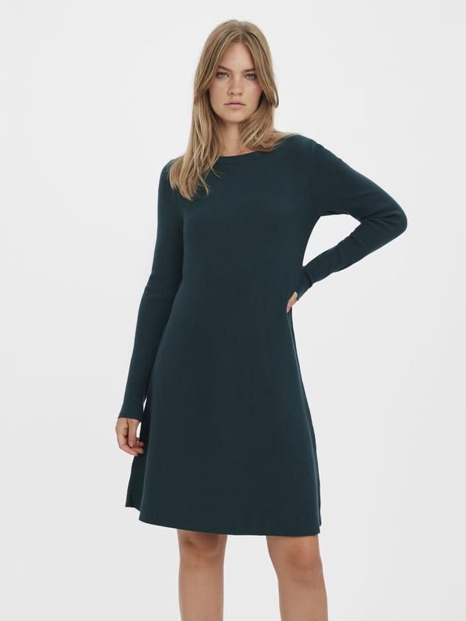 Vero Moda Gebreide jurk VMNANCY Korte jurk