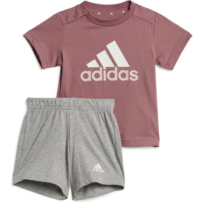 Baby t-shirt en shortset adidas Essentials Logo