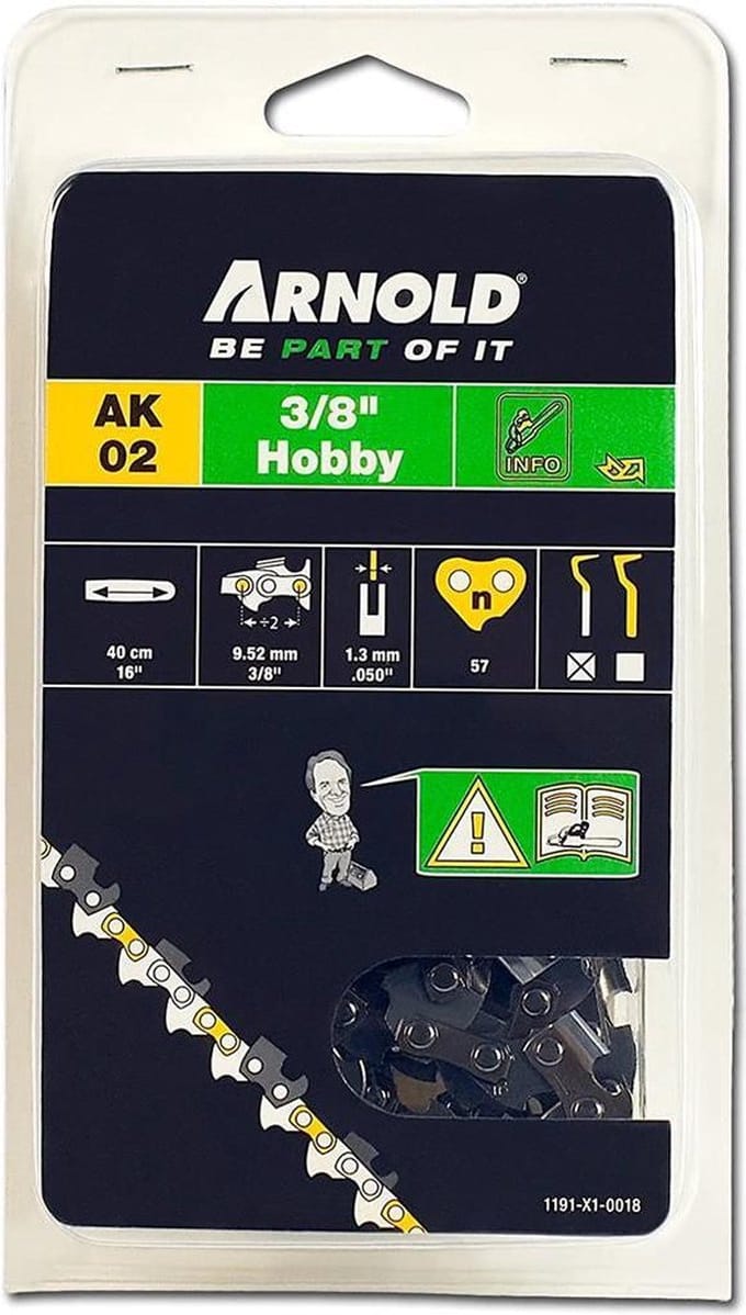 Arnold Zaagketting 1,3 mm 3/8 Hobby 57 schakels