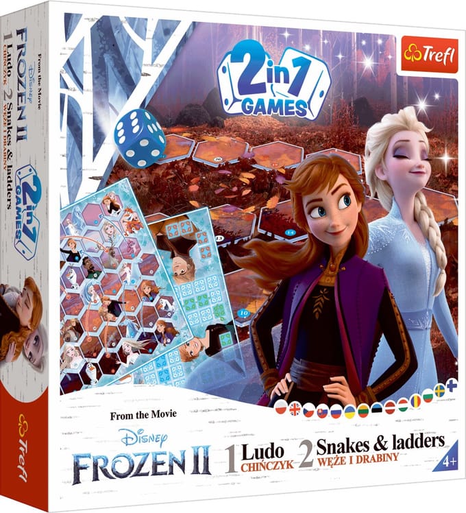 Trefl Frozen, Bordspel, Strategie, 4 jaar, 10 min
