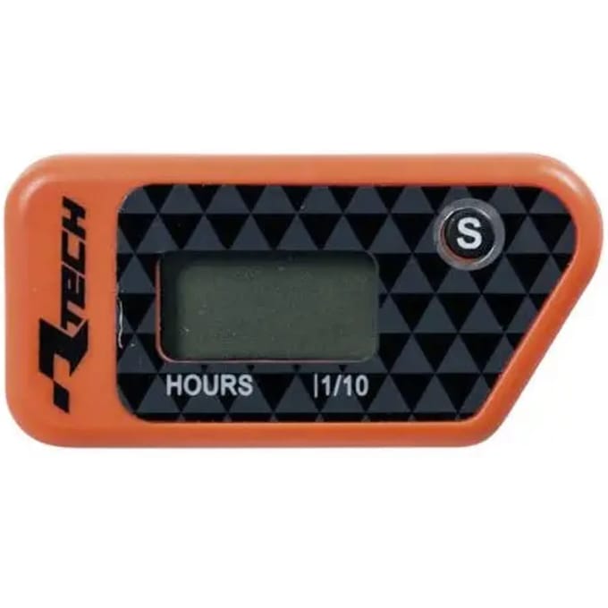 Rtech Wireless Electronic Uurmeter Oranje