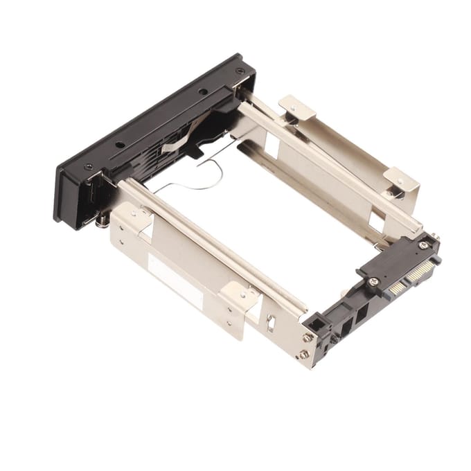 Draagbare 3,5 inch SATA HDD Harde Schijf Behuizing met Schroeven voor black