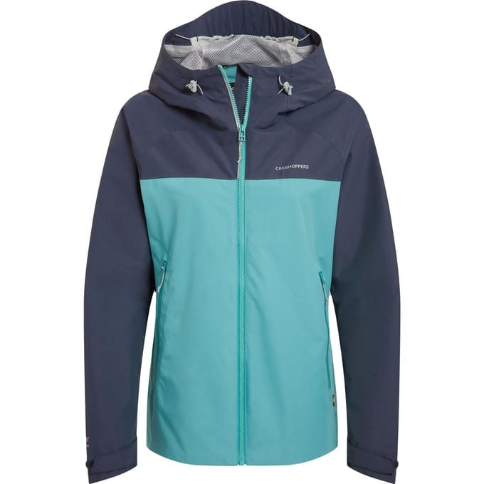 Craghoppers Dames/Dames Vanth Waterdichte Jas (Aqua/Antraciet geglazuurd)