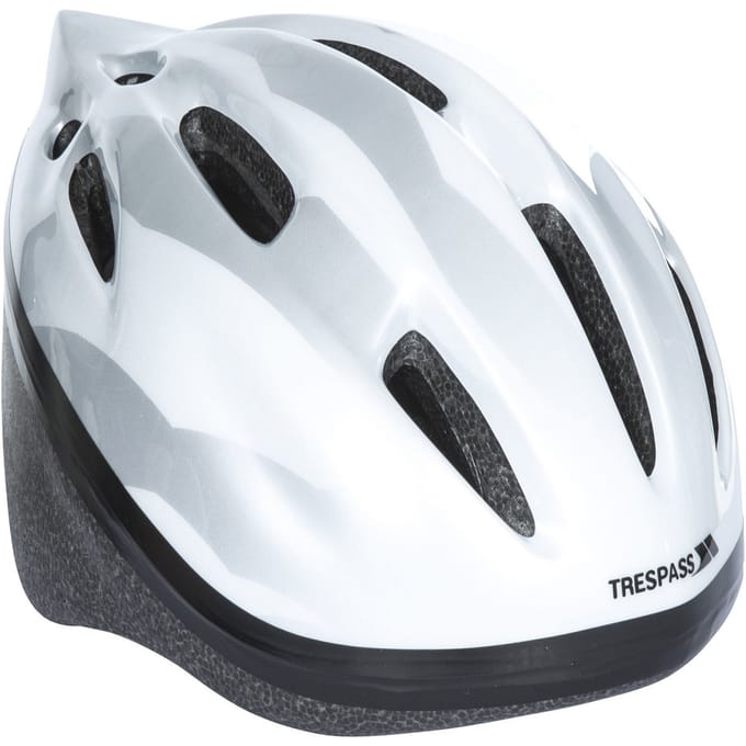 Trespass Kinderen/Kinderen Cranky Cycling Safety Helm (Wit)