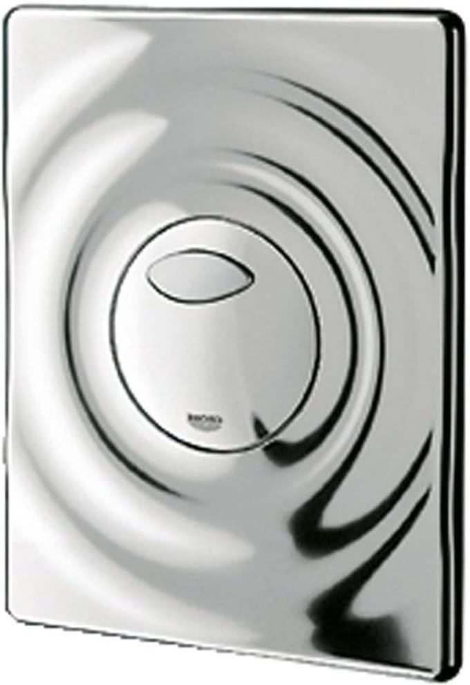 Afdekplaat WC - Bedieningsplaat - Douche Toilet - Waterbesparend - Small - Zilver