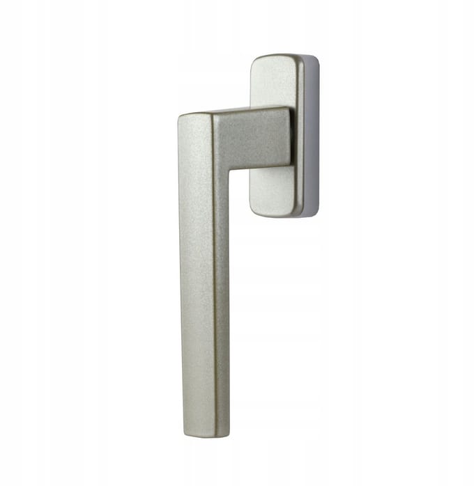 Aluminium Raamklink Quadrat F9 Mat Zilver
