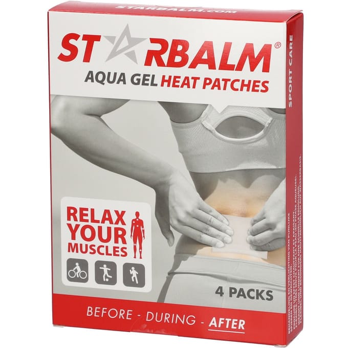 Star Balm Warmte Pleister 10x14cm 4 Stuks
