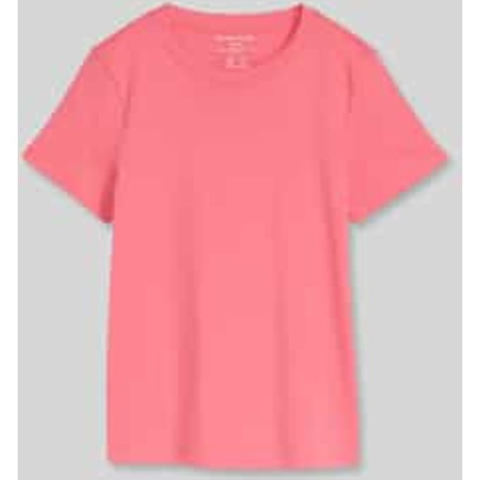 regular fit T-shirt van puur katoen