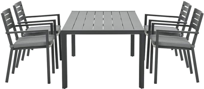 Tuinset Oklahoma stoelen - 4 stuks - tuintafel Gosford