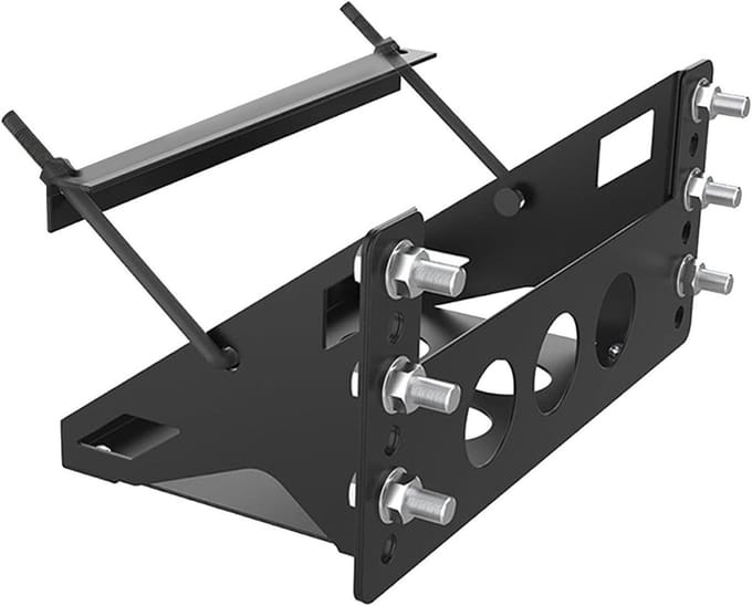 Accubak Montagebeugel - Batterijhouder - Accu Opslag - Roestwerende Coating - 40 x 21 x 7 cm - Metaal
