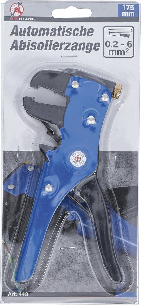 BGS Automatische striptang 0,2 - 6 mm² 175 mm