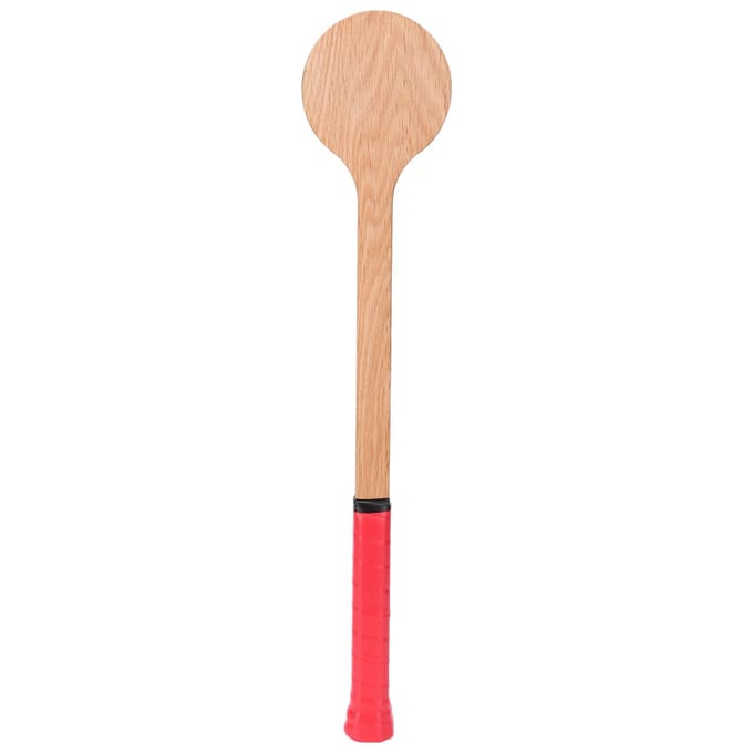 Houten Lepel Dessert Tennisracket Batting Pointer Trainingsracket Sportaccessoire beige