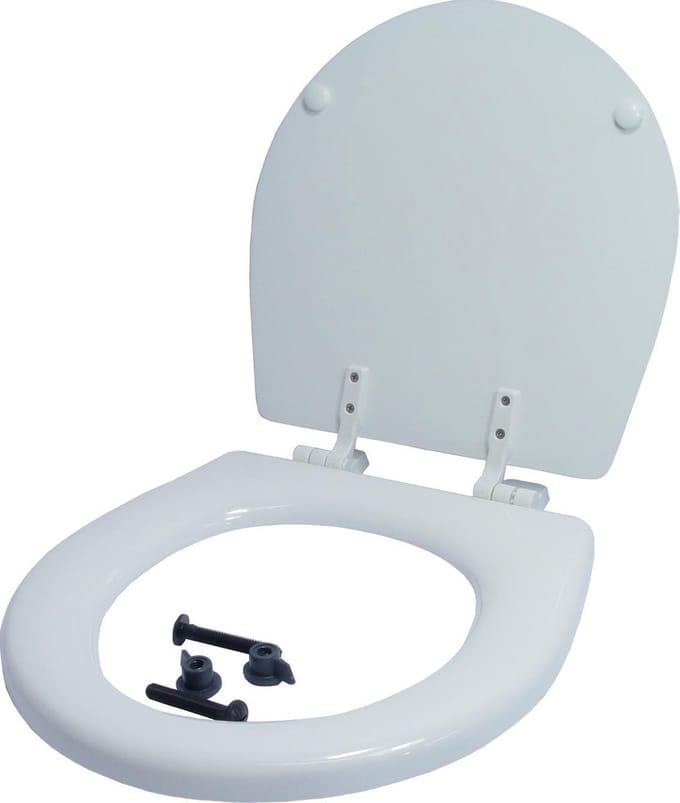 Jabsco 29097-1000 WC-bril met deksel voor compacte Toiletpot