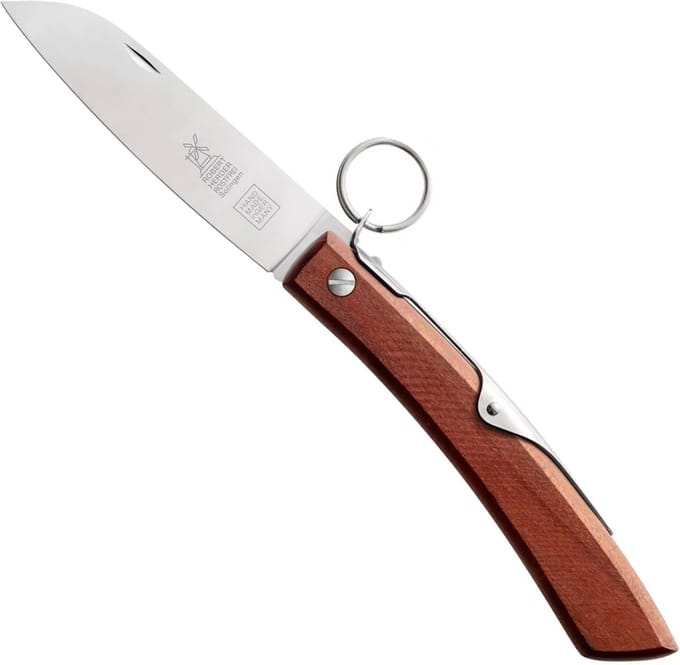 Robert Herder IBEX – Zakmes – Inklapbaar – Lemmet 120 mm – RVS – Heft Pruimenhout