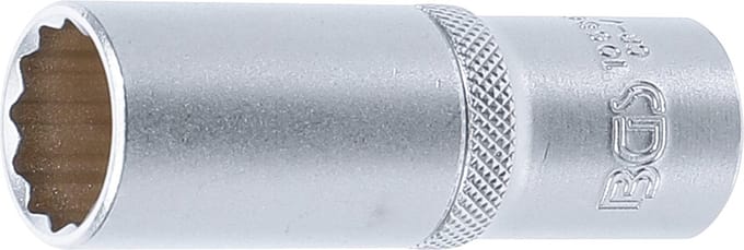 BGS Dopsleutel twaalfkant, diep 1/2 19 mm