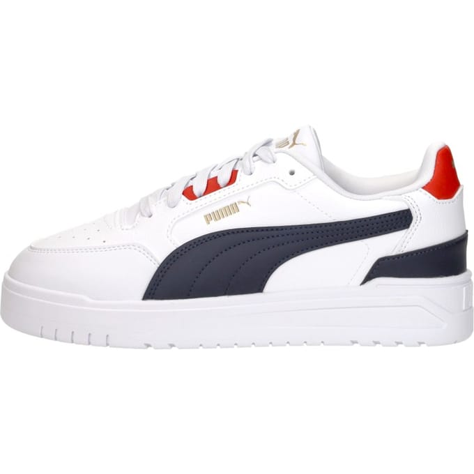 Puma Shuffle Downtown Lo Jr Sneakers - Jongens - Wit